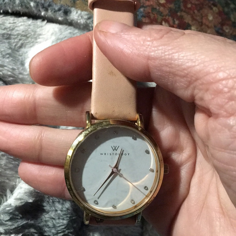 Wristology 10 Styles Crystal Watch Leather Band Easy to Read Untested